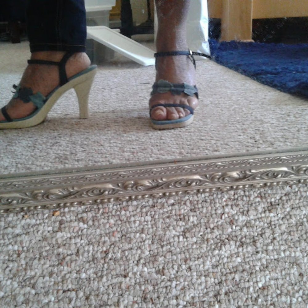 Blue Velvet Pumps - Picture 6 of 16